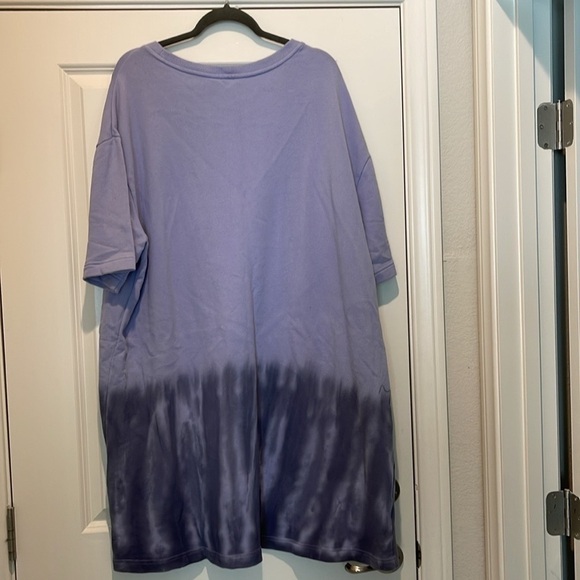 Grayish Purple Zella Short Dress or Oversized Top - Picture 6 of 7